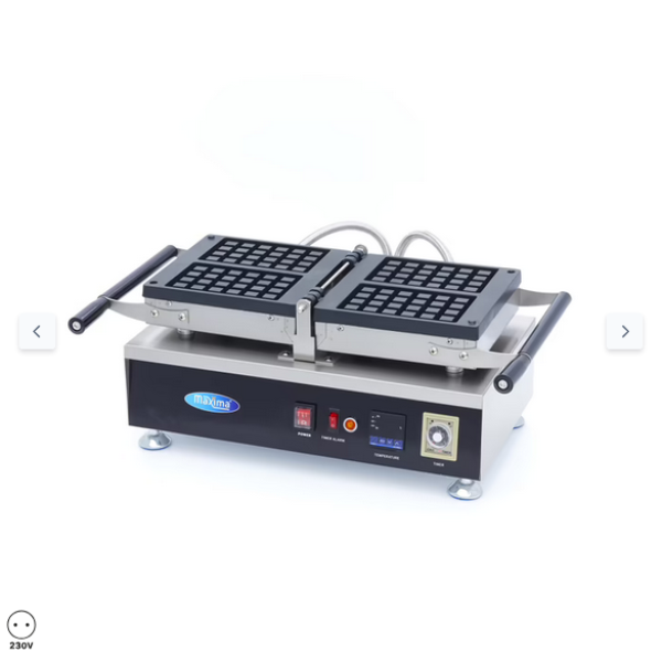  Βαφλιέρα - 2 βάφλες - Περιστρεφόμενη - Ψηφιακή